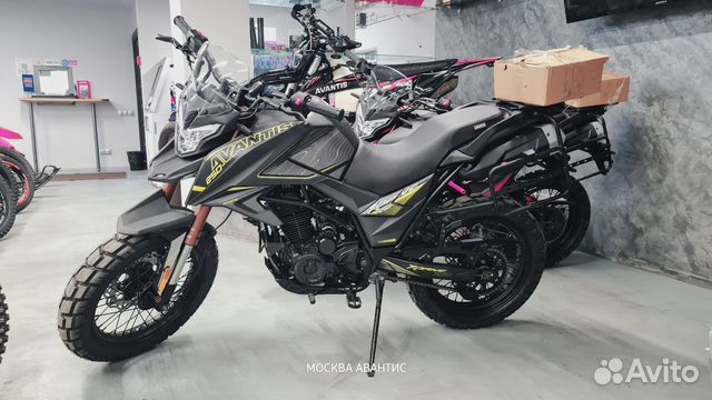 Мотоцикл Авантис турэндуро Tourist 250птс Зеленый