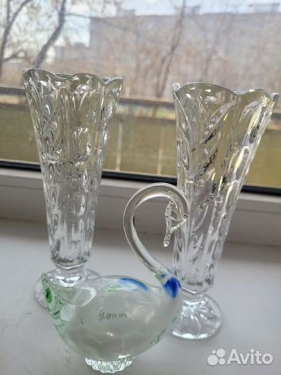 Хрустальные бокалы,фужеры