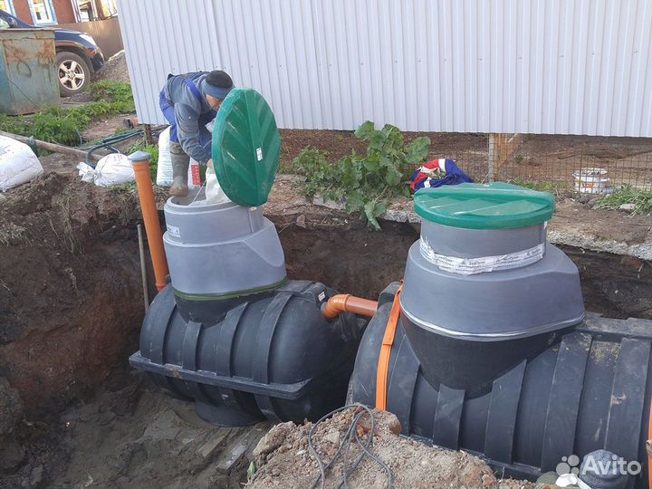 Септик био Малахит 7 фекальный