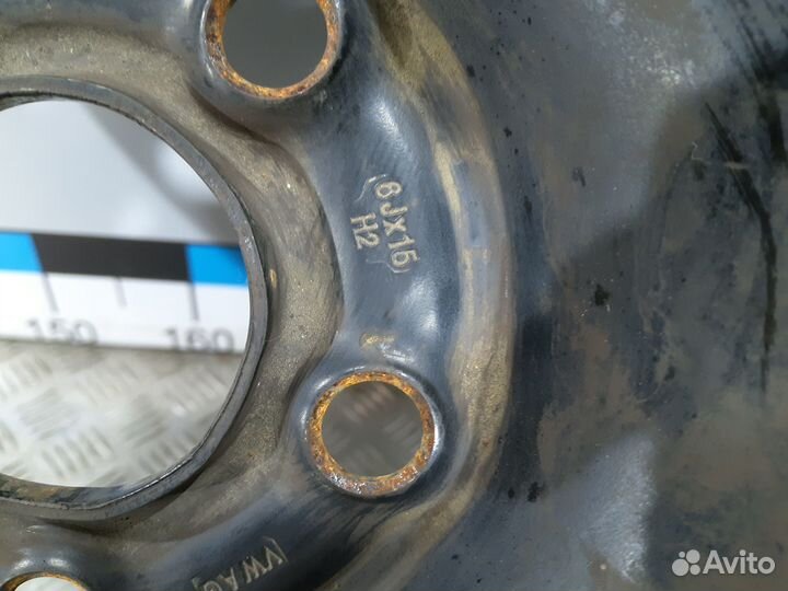 Б/У Диск колесный железо 6Jх15 ET43 Skoda Fabia