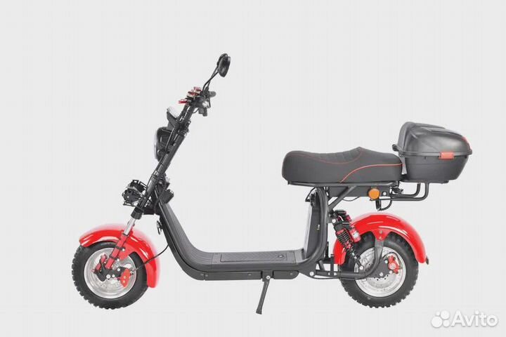 Электроскутер White Siberia Pro 2500W Red 2023