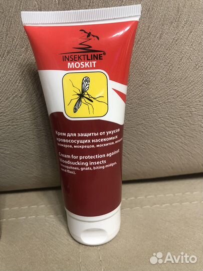 Крем-репеллент для защиты от насекомых
