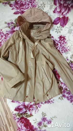 Куртка кожаная женская