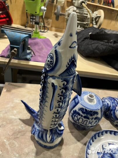 Хрустальный набор посуды СССР