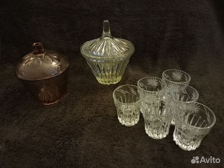 Посуда СССР хрусталь