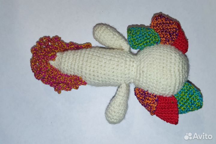 Вязанный аксолотль