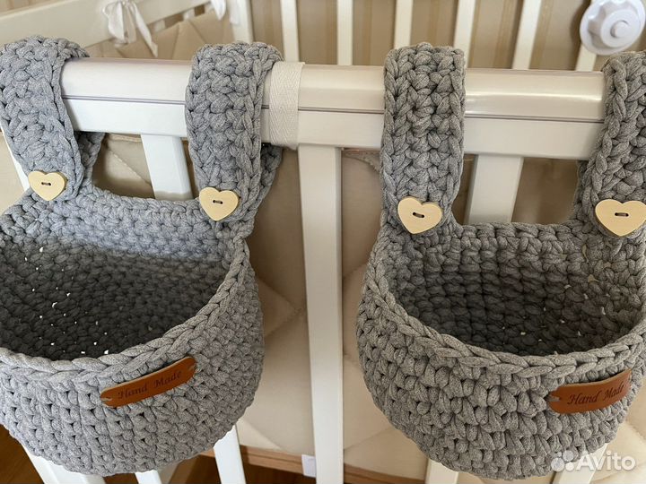 Плетеные корзинки для хранения