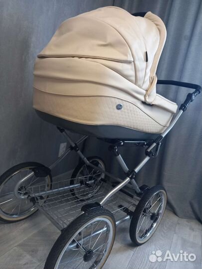 Коляска 2 в 1 эко кожа