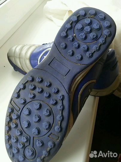 Бутсы футбольные зальные размер 38
