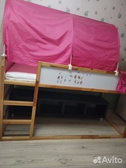 Кровать детская с матрасом
