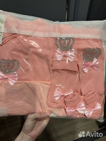 Подарочный набор для новорожденных комплект новый