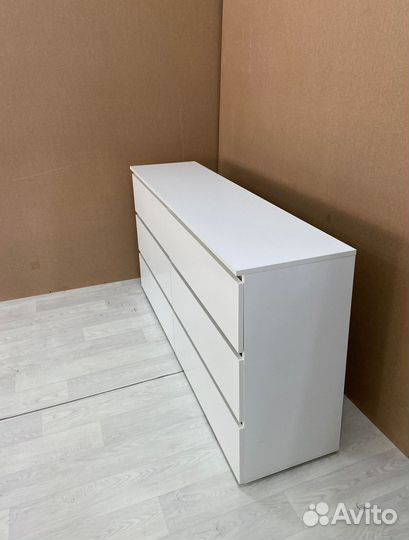 Комод белый Денвер 160 см (аналог икеа)