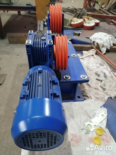 Лебедка с бесконечным тросом лбт
