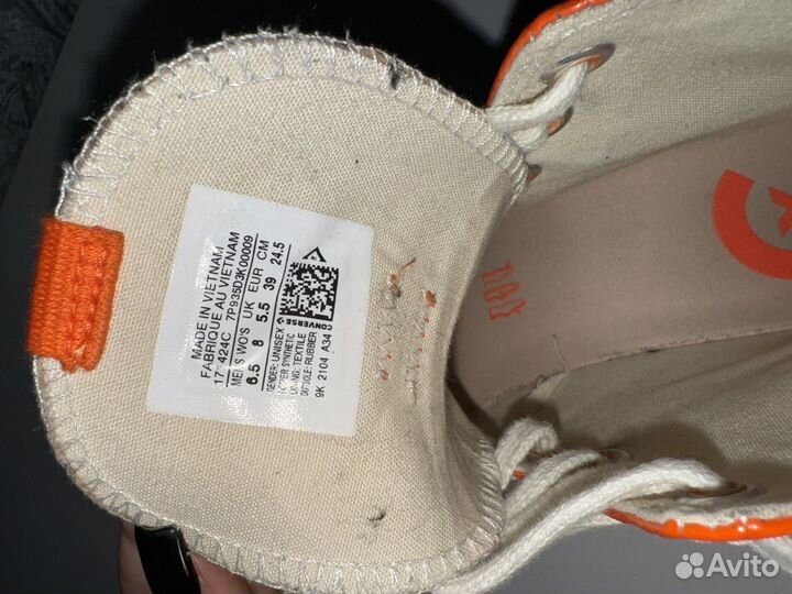 Кроссовки converse 38