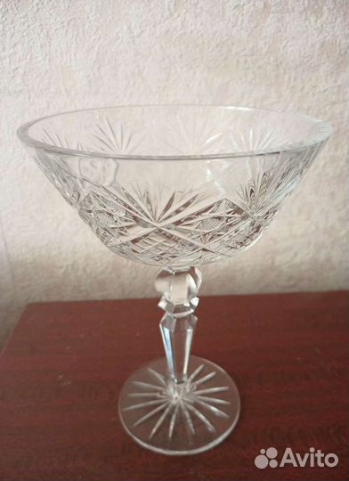 Ваза для фруктов на ножке СССР