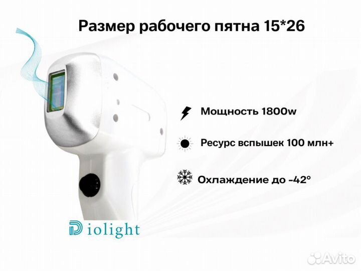 Диодный лазер diolight Ultra'One 1800вт, рассрочка