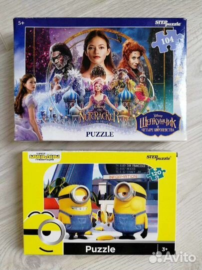 Новые пазлы много вариантов