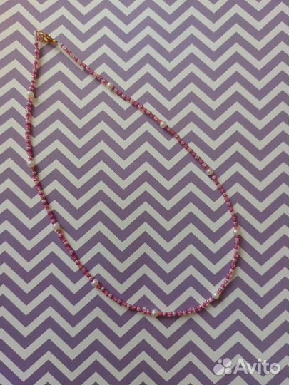 Бусы из бисера ручная работа