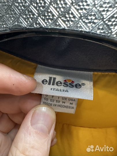 Мужской пуховик Ellesse Италия новый оригинал