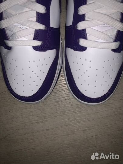 Nike dunk championship court purple