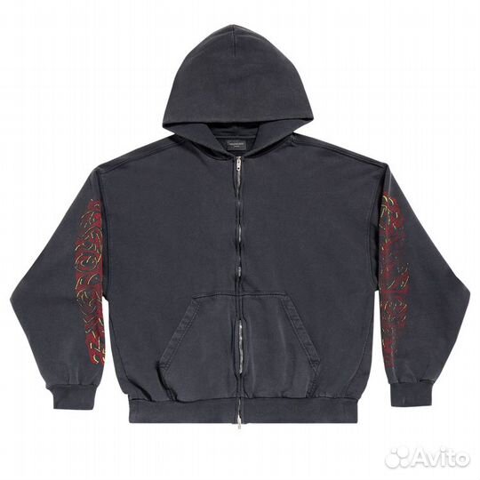 Balenciaga offshore zip hoodie
