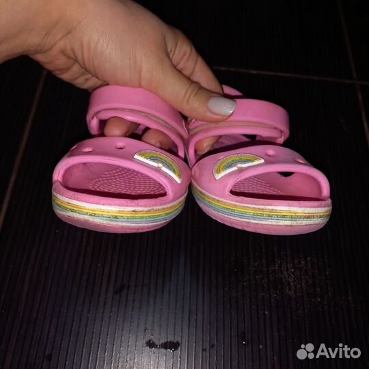 Сандали crocs для девочки c7