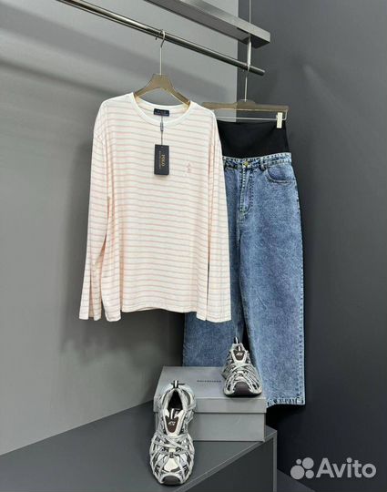 Шикарный женский лонгслив Polo Ralph Lauren (хит)