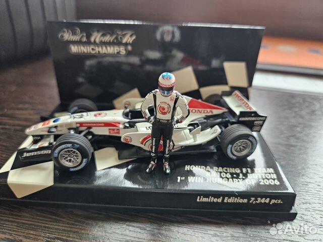 Масштабная модель Формула 1 Bar Honda 2006 1/43 купить в Москве | Хобби ...