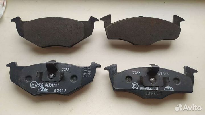 Тормозные колодки передние на volkswagen polo3,4