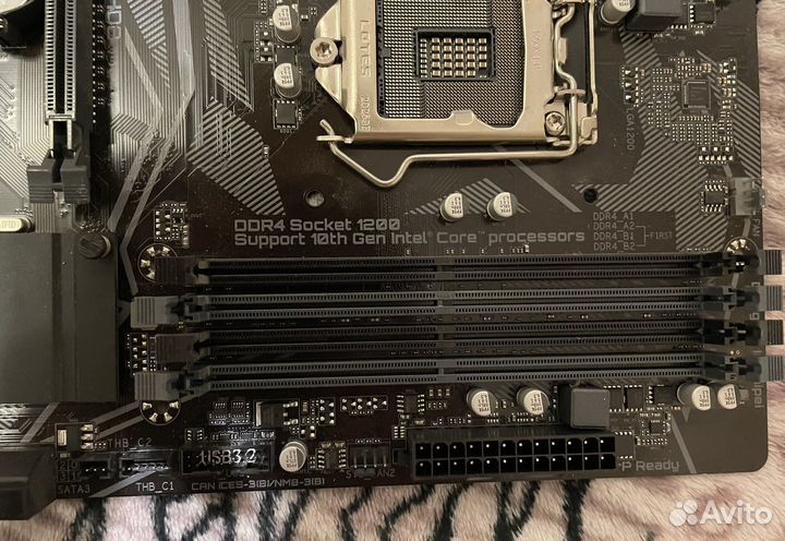 Материнская плата gigabyte B460 HD3