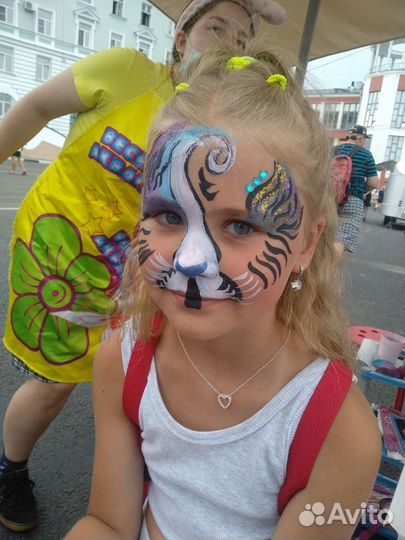 Аквагрим и блеск-тату