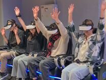 VR аттракцион 9D, 4 места, 1 год в работе