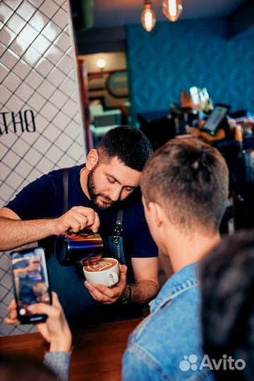 Курсы Бариста, обучение, помощь в открытии кофейни