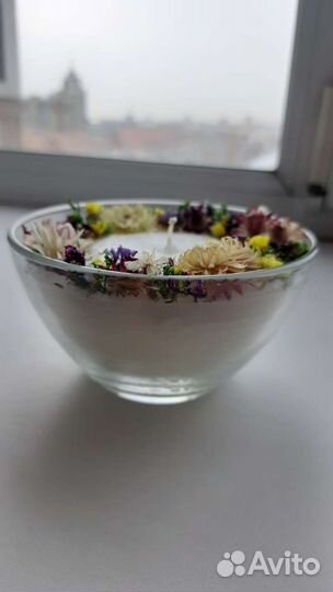 Свечи ручной работы на подарок