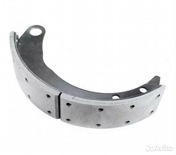 Колодка тормозная перед. газ-3309 