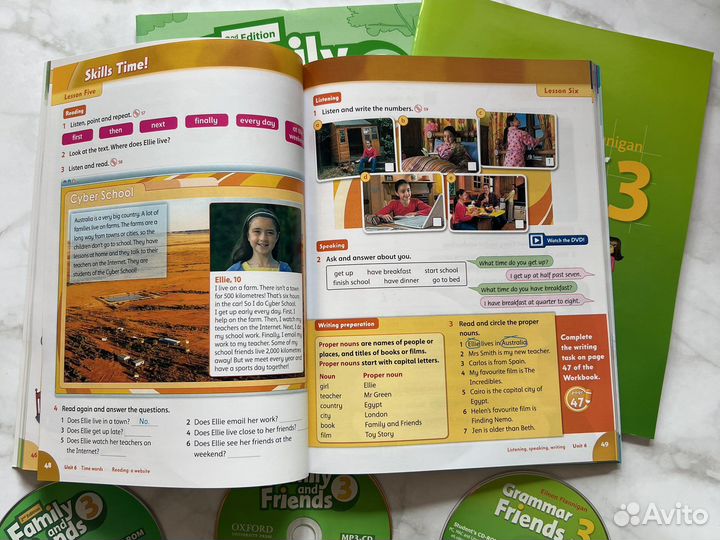 Family and friends 3+ grammar friends 3 комплект