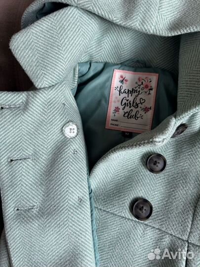 Пальто детское 92