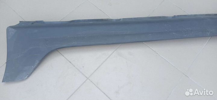 Молдинг, порог левая сторона kia rio x-line 4