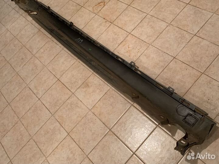 Накладки порогов Mercedes w220 Long