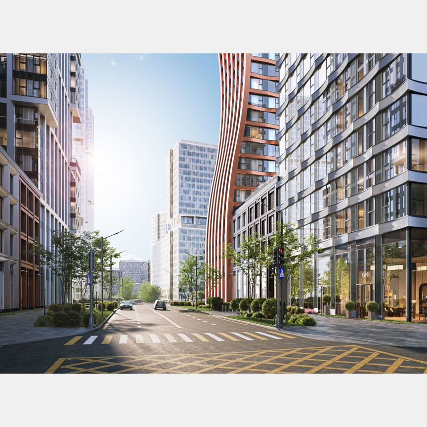 1-к. квартира, 42,7 м², 3/30 эт.