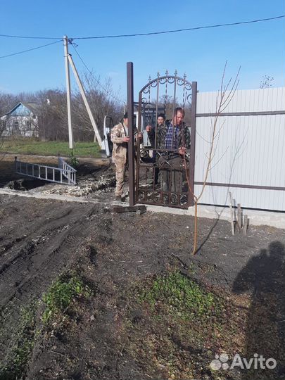 Кованые ворота и калитки под заказ