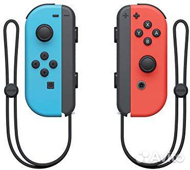 Nintendo Switch Обновленная (PCT) неоновый красный