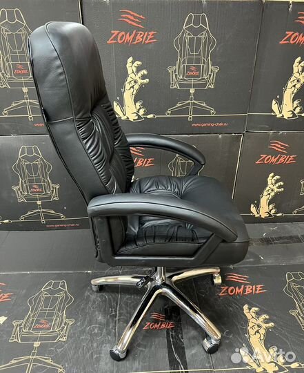 Кресло руководителя из натуральной кожи