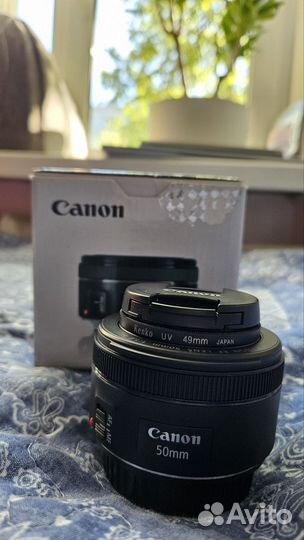 Объектив Canon EF 50mm 1.8 stm