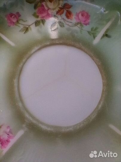 Антикварное блюдце Гарднер 19 век