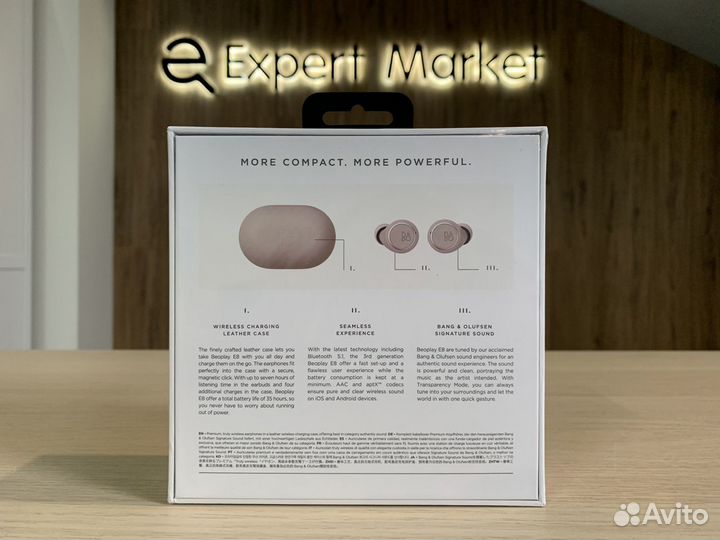 Новые беспроводные наушники Bang & Olufsen pink