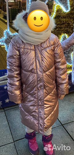 Пальто для девочки 158