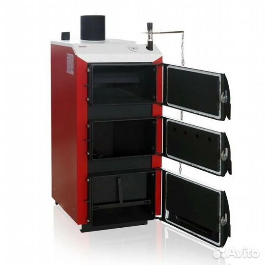 Твердотопливный котел длительного горения 200 м2