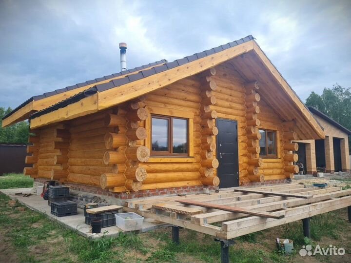 Баня под ключ дом из бруса