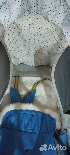 Детские санки коляска ника